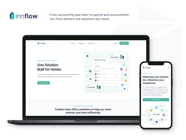 Inn-Flow Reveals Transformative New Website and Branding, Setting a New Standard in Hotel Management Software